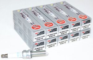Set of 10 Genuine NGK 93675 SILMAR7A9S Laser Iridium Spark Plugs