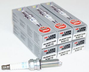 Set of 6 Genuine NGK 93675 SILMAR7A9S Laser Iridium Spark Plugs