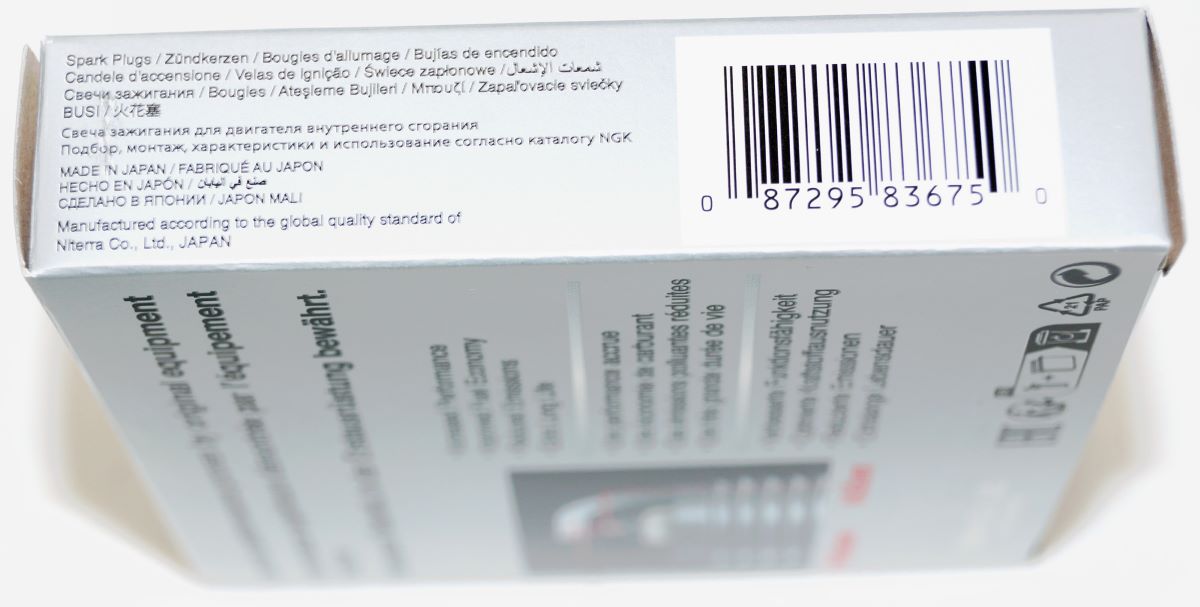 Set of 8 Genuine NGK 93675 SILMAR7A9S Laser Iridium Spark Plugs - Image 3