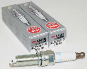 Set of 2 Genuine NGK 93815 SILZKR6B10E Laser Iridium Spark Plugs