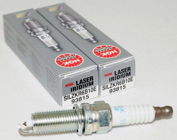 Set of 2 Genuine NGK 93815 SILZKR6B10E Laser Iridium Spark Plugs