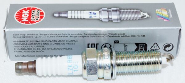 Set of 4 Genuine NGK 93815 SILZKR6B10E Laser Iridium Spark Plugs - Image 2
