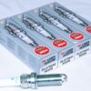 Set of 4 Genuine NGK 96698 SILKFR8A6 Laser Iridium Spark Plugs