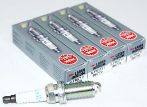 Set of 4 Genuine NGK 96779 ILFR5T11 Laser Iridium Spark Plugs