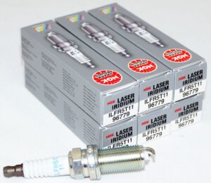 Set of 6 Genuine NGK 96779 ILFR5T11 Laser Iridium Spark Plugs