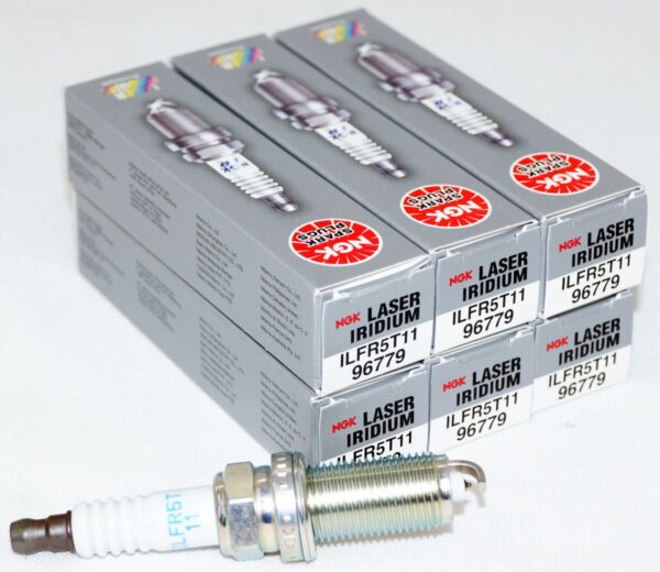 Set of 6 Genuine NGK 96779 ILFR5T11 Laser Iridium Spark Plugs
