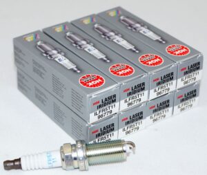 Set of 8 Genuine NGK 96779 ILFR5T11 Laser Iridium Spark Plugs