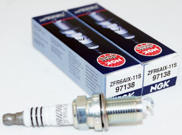 Set of 2 Genuine NGK 97138 ZFR6AIX-11S Iridium IX Spark Plugs