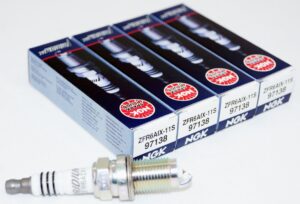 Set of 4 Genuine NGK 97138 ZFR6AIX-11S Iridium IX Spark Plugs