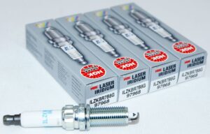 Set of 4 Genuine NGK 97968 ILZKBR7B8G Laser Iridium Spark Plugs