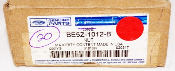 Genuine OEM BE5Z1012B Ford Set of 4 Chrome Lug Nuts - Image 2
