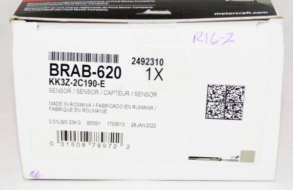 Genuine OEM Motorcraft BRAB620 ABS Wheel Speed Sensor Ford KK3Z-2C190-E - Image 2