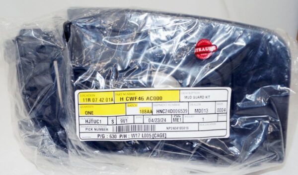 Genuine OEM CWF46-AC000 Hyundai 22-25 Tucson Mud Guards Front & Rear Set - Image 2