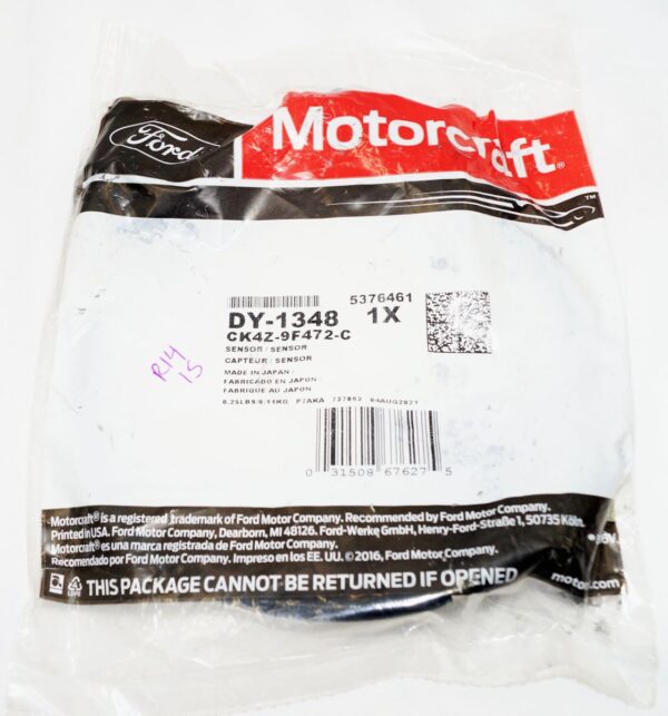 Genuine OEM Motorcraft DY1348 Oxygen Sensor Ford CK4Z9F472C - Image 2