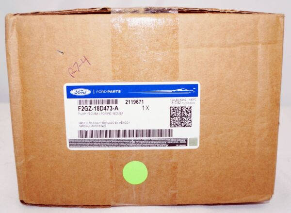 Genuine OEM F2GZ18D473A Ford 12V Electric Auxiliary Coolant Water Pump - Image 2