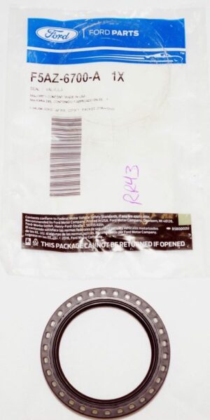 Genuine OEM F5AZ6700A Ford SEAL ASY - CRANKSHAFT OIL - FR