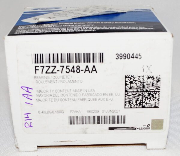 Genuine OEM F7ZZ7548AA Ford Release Throw Out Bearing - Image 2