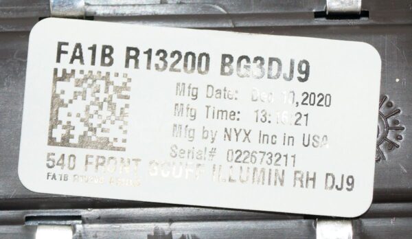 Genuine OEM FA1Z5813208BC Ford Lincoln Front Sill Plate - Image 4