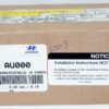Genuine OEM J9F18-AU000 Hyundai Cargo Blocks Set of 4 - Image 4