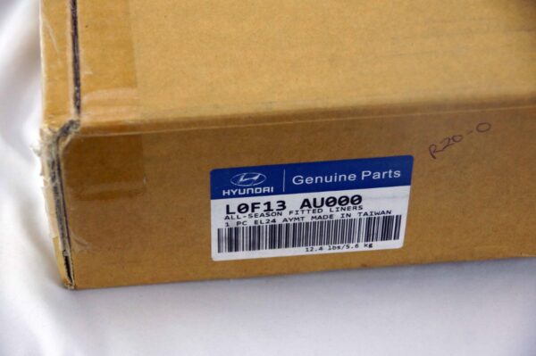 Genuine OEM L0F13-AU000 Hyundai Sonata All Weather Floor Mats Liners Set of 4 - Image 9