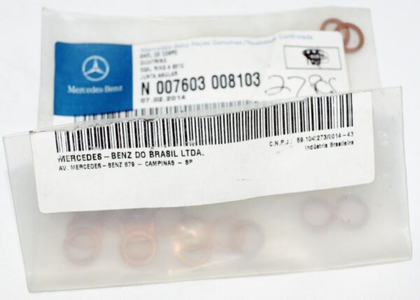 24 Pack of Engine Oil Drain Plug 8mm X 11.5mm Copper Seal Washers N007603008103