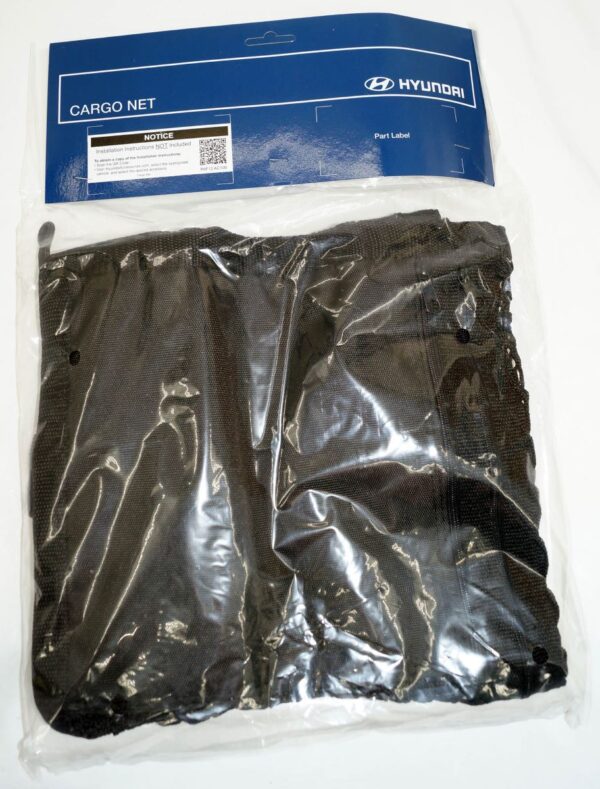 Genuine OEM R6F12-AC100 Hyundai 2024-2025 Santa Fe Cargo Net with Pouch - Image 3