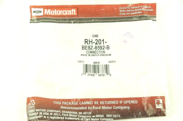 Genuine OEM Motorcraft RH201 Engine Coolant Thermostat Housing Ford BE8Z8592B - Image 6