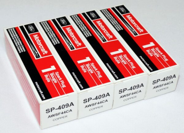 4 Pack Genuine Motorcraft SP409A Spark Plug Ford Mercury Lincoln 2.3 3.8 5.0 - Image 3