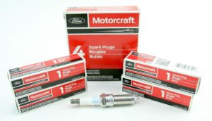 Set of 4 Genuine OEM Motorcraft SP532 Iridium Spark Plugs Ford CYFS13YRC