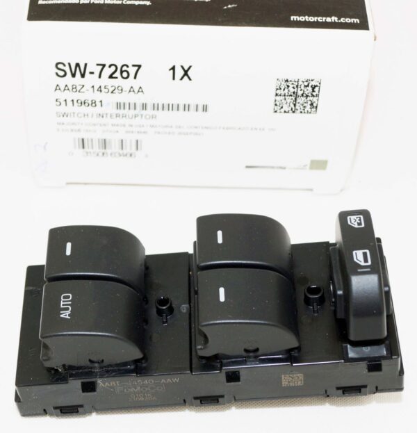Genuine Motorcraft SW7267 Door Window Switch Ford AA8Z14529AA