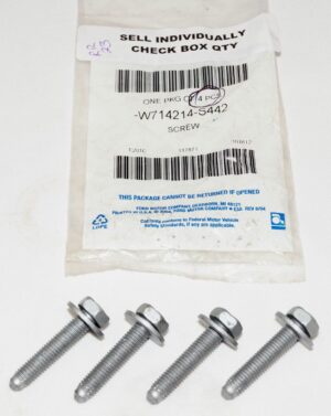 4 Pack Genuine OEM W714214S442 Ford Battery Support Bracket Bolt