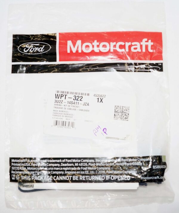 Genuine Motorcraft WPT322 Wiring Harness Pigtail Connector Ford 3U2Z14S411JZA - Image 2