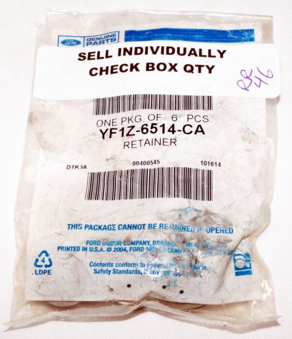 Genuine OEM YF1Z6514CA Ford [1] Retainer Valve Spring - Image 2