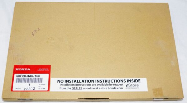 Genuine OEM 08F203A0100 Honda H and CR-V Black Emblem Kit CRV - Image 2