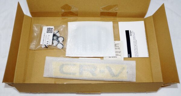 Genuine OEM 08F203A0100 Honda H and CR-V Black Emblem Kit CRV - Image 3