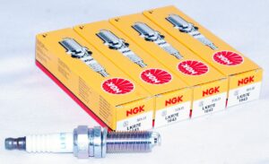 Pack of 4 Genuine NGK 1643 Standard Spark Plugs LKR7E for 10-11 Kia Soul 1.6L-L4
