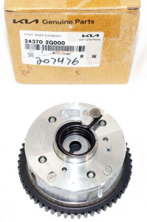 Genuine OEM 243702G000 Kia Hyundai CVVT Exhaust Camshaft Gear 06-14 2.0L 2.4L