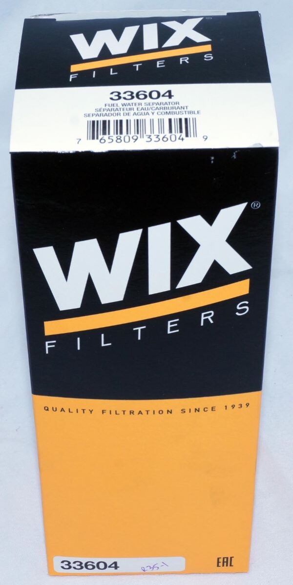 Wix Spin-On Fuel Water Separator Filter 33604 - Image 2