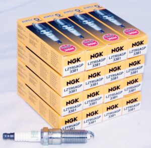Set of 16 Genuine NGK 3381 LZTR5AGP G-Power Platinum Spark Plugs