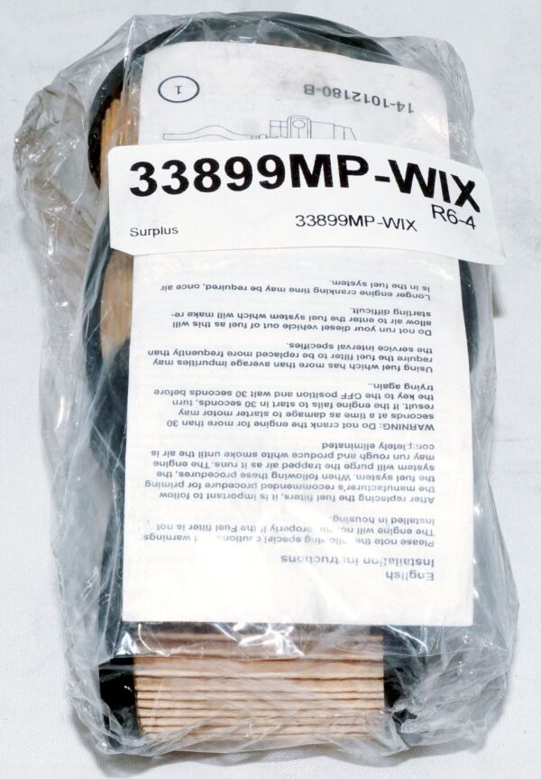 Wix 33899 Cartridge Fue Water Separator Filter - Master Pack version - Image 2