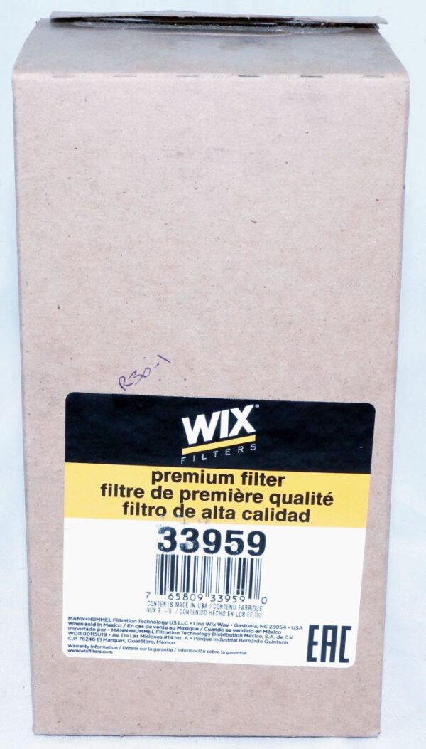 Spin-On Fuel Filter Wix 33959 - Image 2