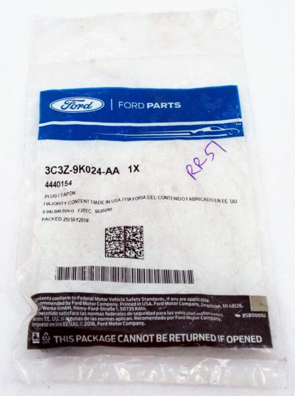 Genuine OEM Ford 3C3Z9K024AA Plug - Image 2
