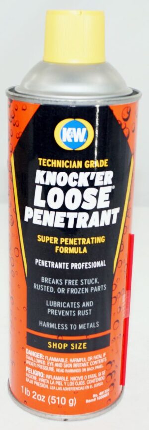 401724 K&W Technician Grade Knock'er Loose Lubricant Penetrant - 18 Wt Oz