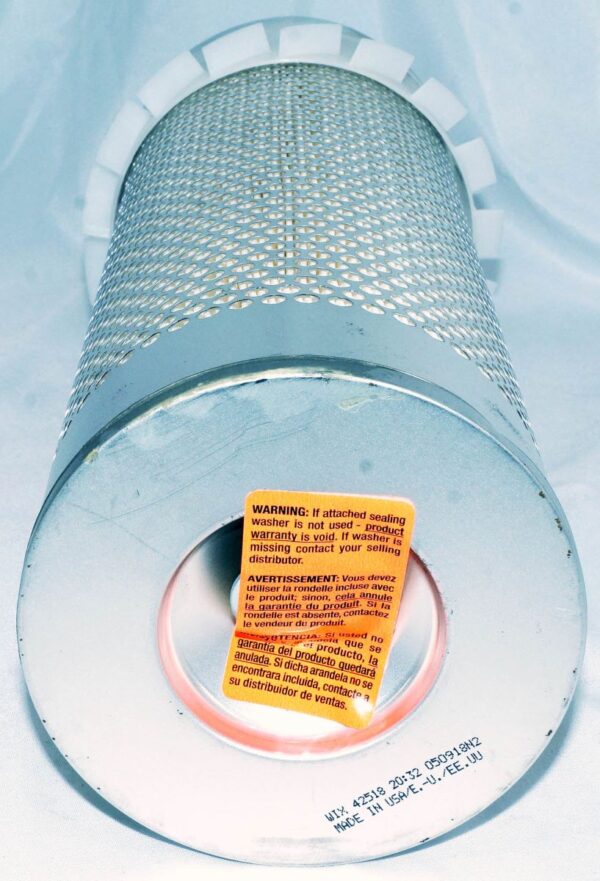 Wix Air Filter with Fin 42518 - Image 4