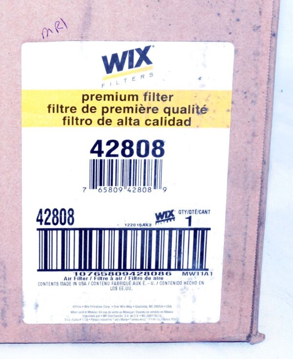 Wix 42808 Air Filter Mack Replaces AF26363 RS4634 P616691 25100042 57MD320M - Image 2