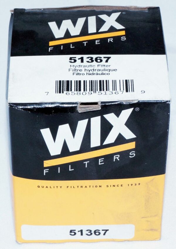 Wix 51367 Spin-On Hydraulic Filter for Kobelco Excavators Kubota (Hydraulic) - Image 2