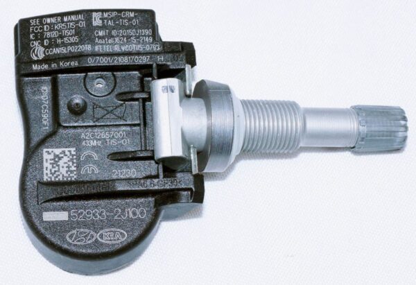 Genuine OEM 529332J100 Kia Rio 433MHz TPMS Sensor - Image 2
