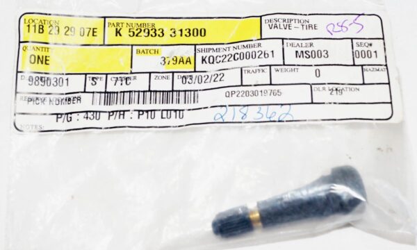 Genuine OEM 5293331300 Kia Tire Valve Rubber - Image 2