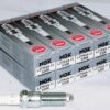 Set of 10 NGK 5306 LZTR4A-11 V-Power Spark Plugs
