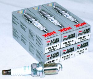 Set of 6 NGK 5463 FR5AP-11 Laser Platinum Spark Plugs